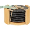 Absolu Chic Onderzetters Met Bamboe Houder