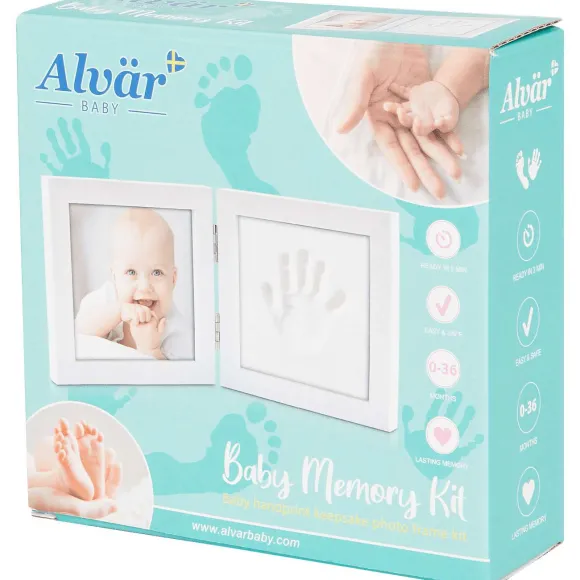 Alv R Fotolijst Met Kleiafdruk