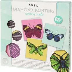 Avec Diamond Painting Wenskaarten