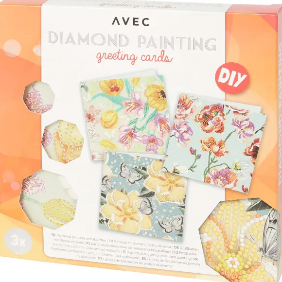 Avec Diamond Painting Wenskaarten