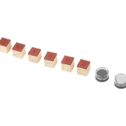 Avec Houten Stempelset