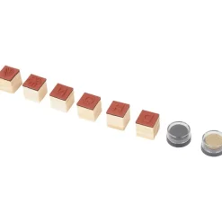 Avec Houten Stempelset