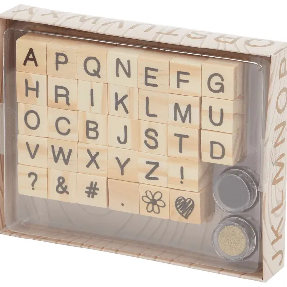 Avec Houten Stempelset