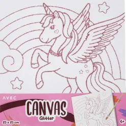 Avec Maak Je Eigen Glittercanvas