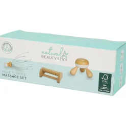 Beauty Star Houten Massageset