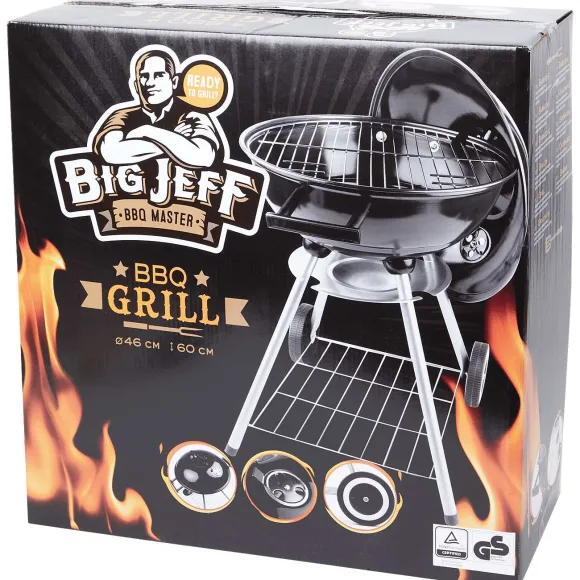 Big Jeff Barbecue Op Wielen