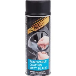 C&C Verwijderbare Coating Mat Zwart