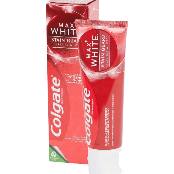 Colgate Max White Tandpasta Stain Guard