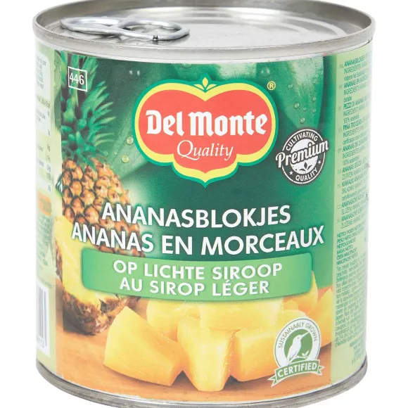 Del Monte Ananasstukjes
