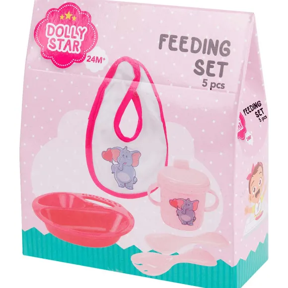Dolly Star Poppen-Voedingsset