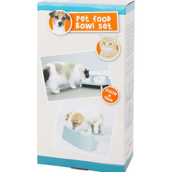 Dubbele Voerbak Op Pootjes