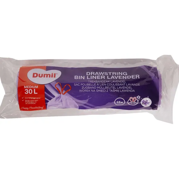 Dumil Trekband Vuilniszakken Lavendel