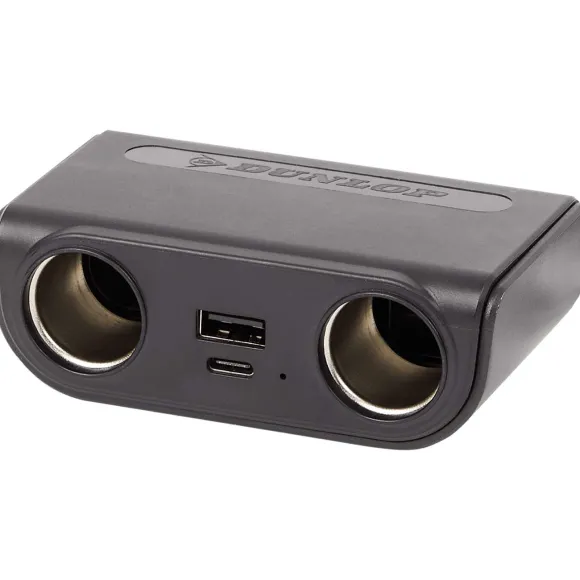 Dunlop Dubbele Auto-Stekkerdoos