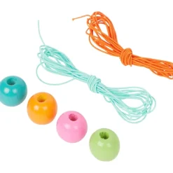 Emmer Met Houten Kralen