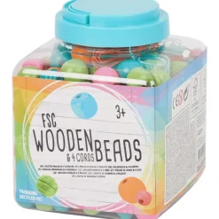 Emmer Met Houten Kralen