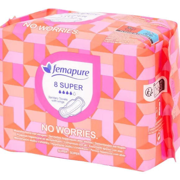 Femapure No Worries Maandverband Super