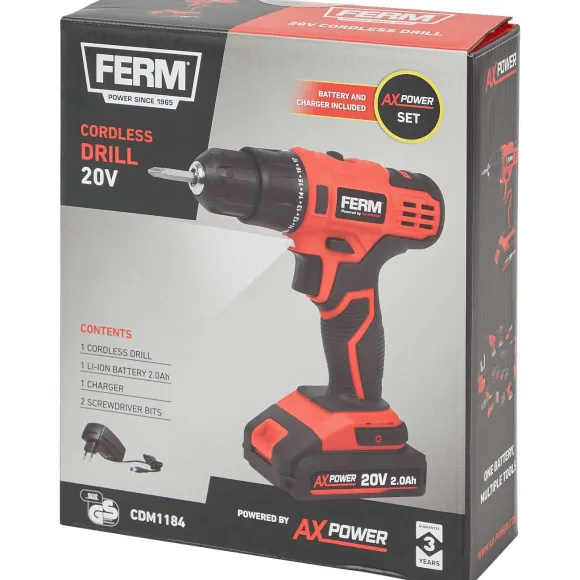 Ferm Accuboormachine-Set