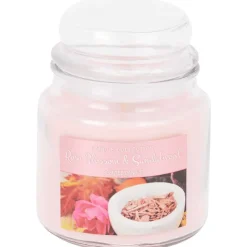 Geurkaars In Glazen Pot