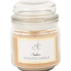 Geurkaars In Glazen Pot