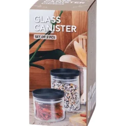 Glazen Voorraadpottenset