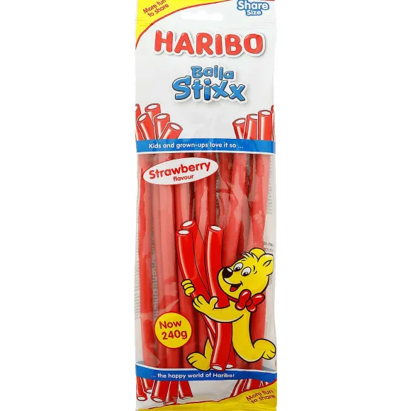 Haribo Balla Stixx Aardbei