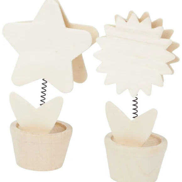 Hobby Flora Houten Bloemenknijpers