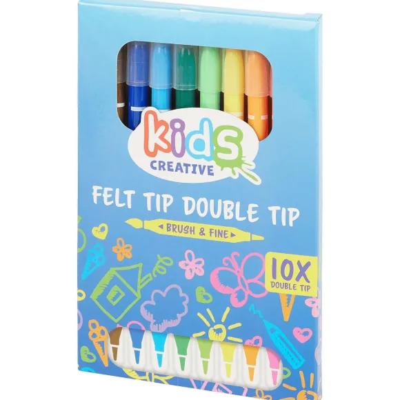 Kids Creative Viltstiften Met Dubbele Punt