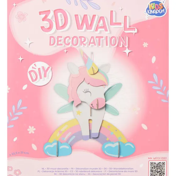 Kids Kingdom Maak Je Eigen 3D-Wanddecoratie