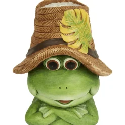 Kikker- Of Kabouterbloempot