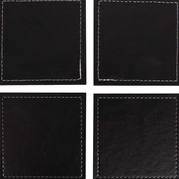 Kunstleren Onderzetters