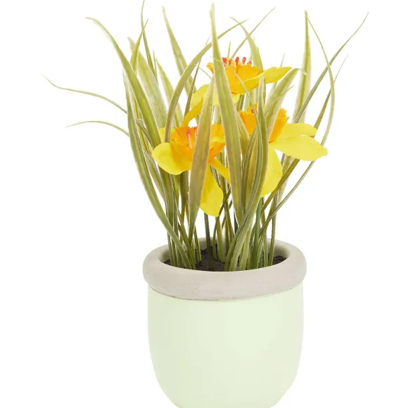 Kunstzomerbloemen In Pot