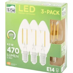 Lsc Filament Ledlamp Kaars