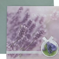 Luxe Condoleancekaart