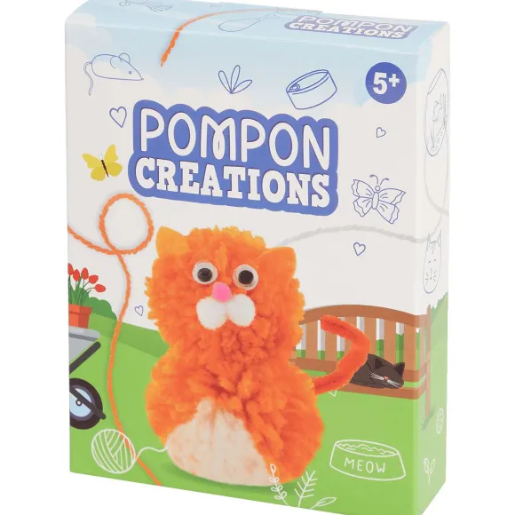 Maak Je Eigen Pompom-Dier