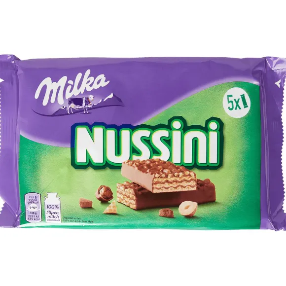 Milka Nussini Wafels