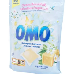 Omo Wascapsules Marseillezeep En Lentebloemen