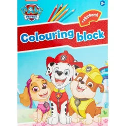 Paw Patrol Kleurblok Met Stickers