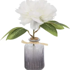 Pioen Kunstbloem In Vaasje