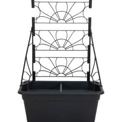 Plantenbak Met Klimrek