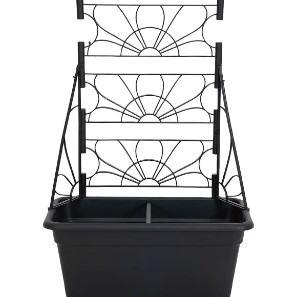 Plantenbak Met Klimrek