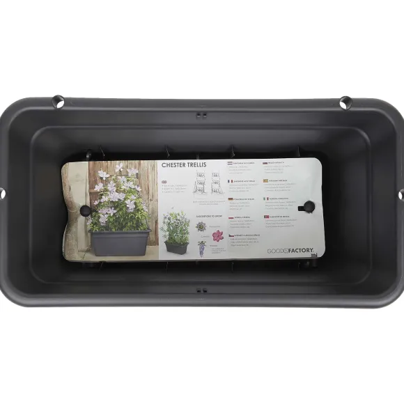 Plantenbak Met Klimrek