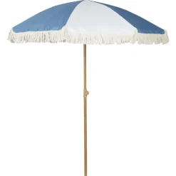 Retro Strandparasol Met Franjes
