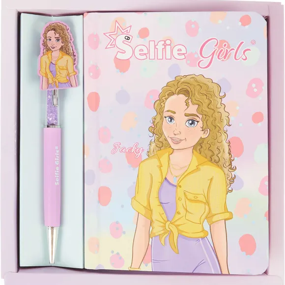 Selfie Girls Notitieboek Met Pen