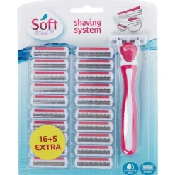 Soft Touch Scheermes Met Extra Mesjes
