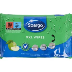 Spargo Vochtige Schoonmaakdoekjes Xxl