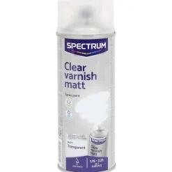 Spectrum Blanke Lak Matte Spuitverf