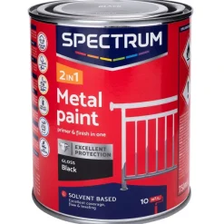 Spectrum 2-In-1 Zijdeglans Metaallak