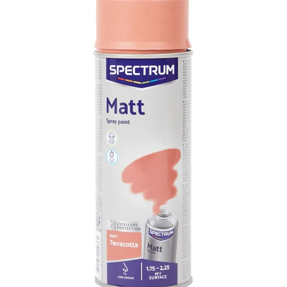 Spectrum Matte Spuitverf Terracotta