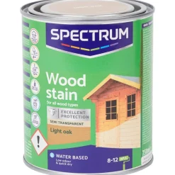 Spectrum Semi-Transparante Houtbeits Licht Eiken