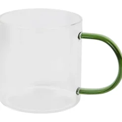 Theeglas Met Gekleurd Oor